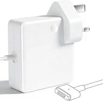TT&C 45W T-Tip Fast Charger for Mac Book Pro,Compatible with Mac Book Air,Replacement Laptop Charger Suitable for MacBook Air 11 and 13 Inch Mid 20122017,Models A1465 A1466 A1435 A1436 etc,UK