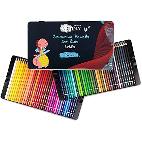 Set de 72 lápices de colores Artina para niños Cover