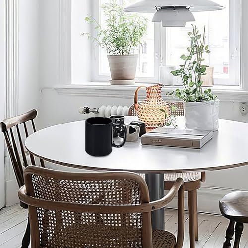 Yelolyio Kaffeetasse mit der Aufschrift 'It's In My DNA Hong Kong Fingerabdruck', Schwarz, Kaffeetasse aus Keramik, Geschenk für Freundin, Mutter, Vater, Schwester, Lehrer, 425 ml, spülmaschinen- und