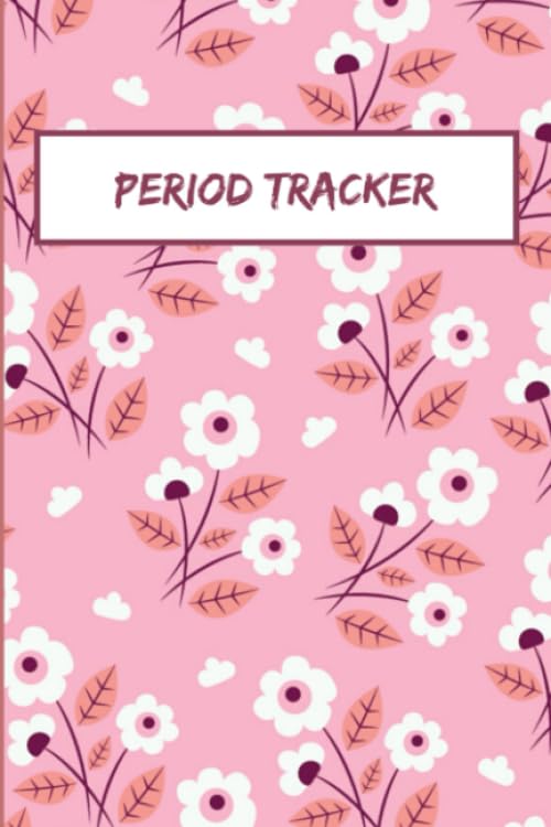 Period Tracker: A monthly diary to easily track your menstrual periods and PMS symptoms | Menstrual Journal for 5 years