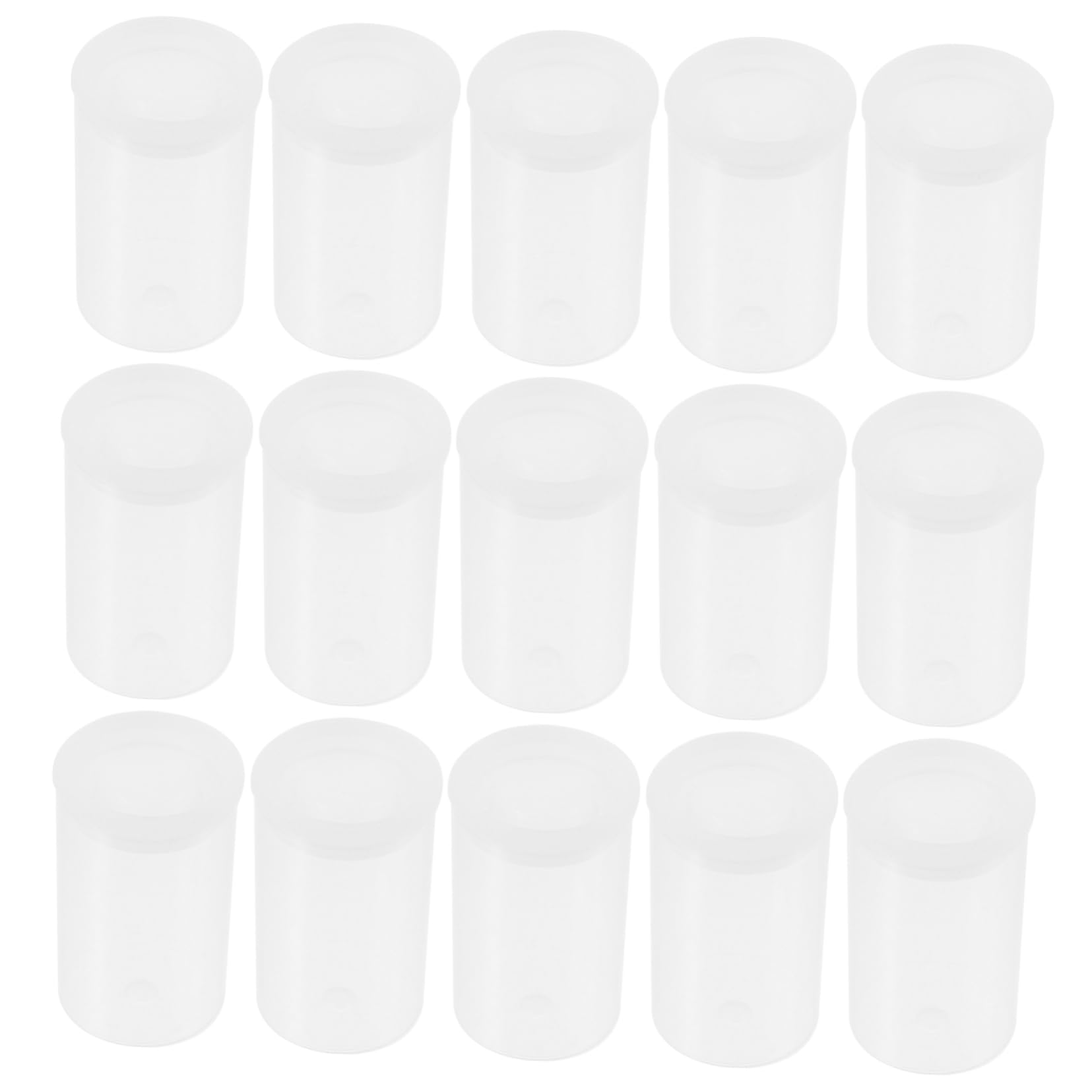 Uonlytech 120pezzi Canister Per Pellicole Plastiche Con Coperchi Contenitori Per Film Fotografia e Attività All