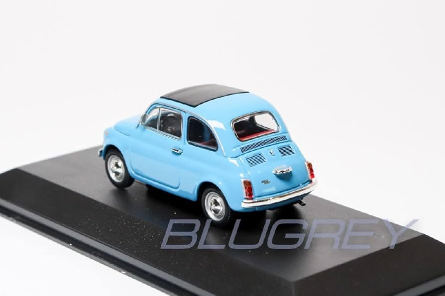 MINICHAMPS Fiat 500 1965 青 Amazon | 【レア】ミニチャンプス 1/43 フィアット 500