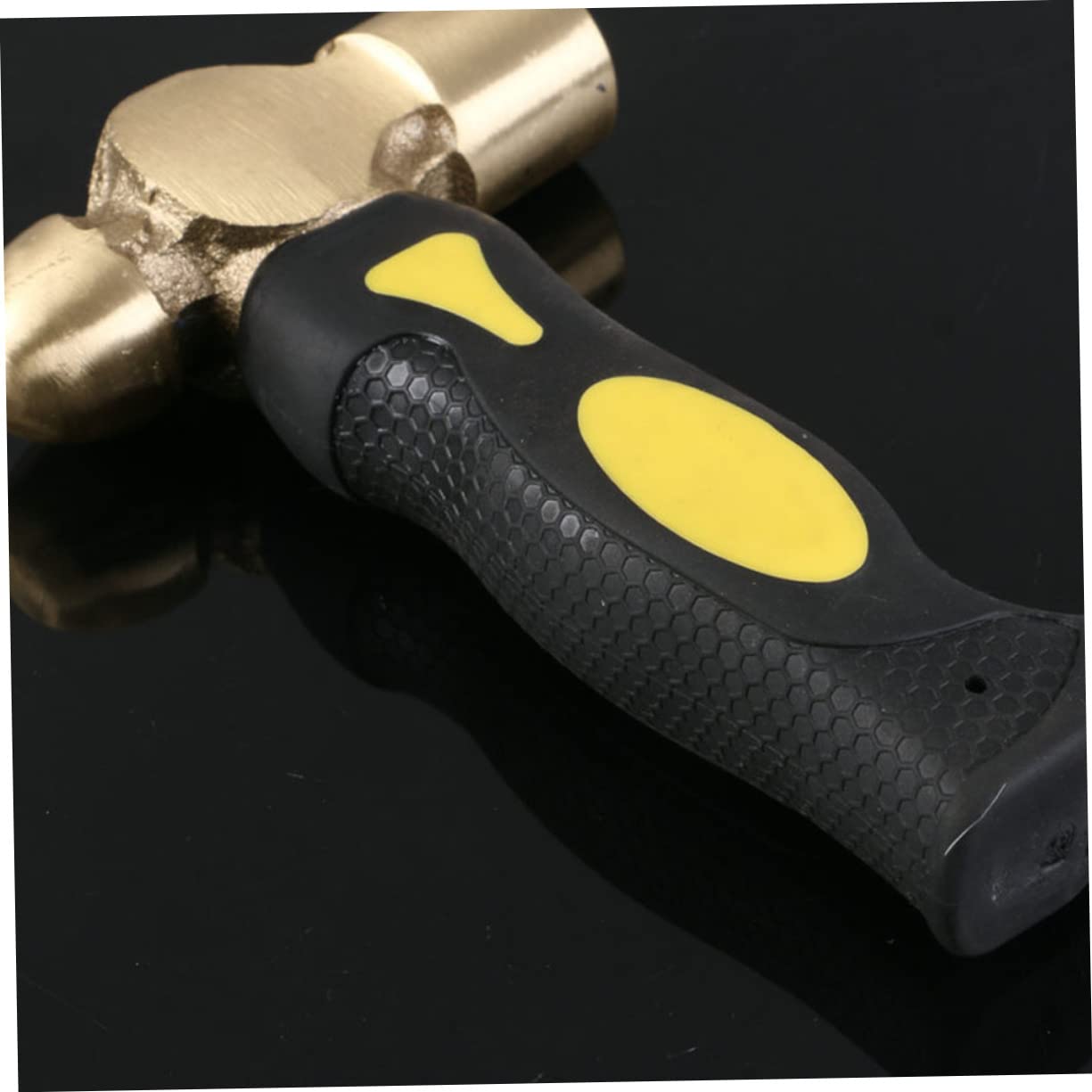 Angoily Martillo De Estampación De Latón De Mango y Agarre Ergonómico Para Bricolaje y Manualidades