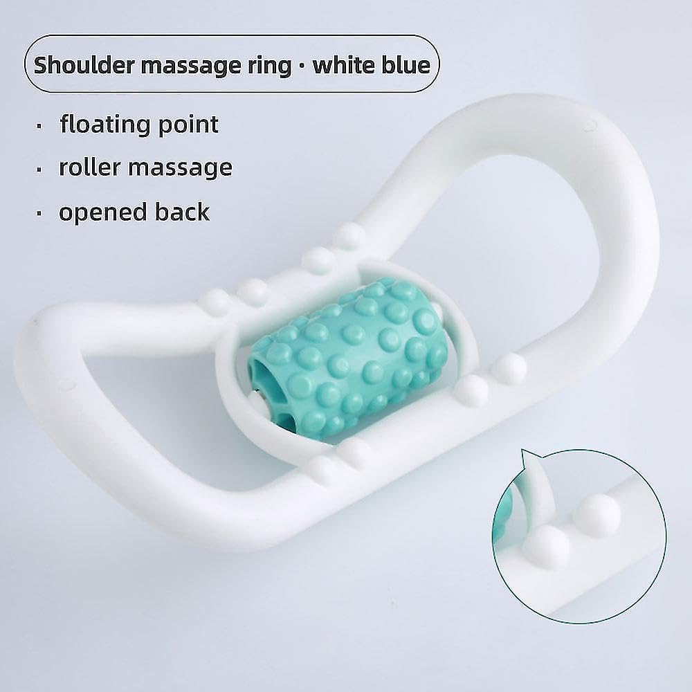 Yoga Ring Massage Tool with Roller Ball, Manual Self Massager, Pilates Sport Fitness Exercise Training Circle, 1 Piece 2