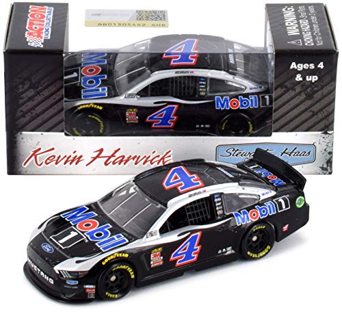 Lionel Racing NASCAR Kevin Harvick Officially Licensed Diecast Car Mobil 1 2019, 1:64 Scale