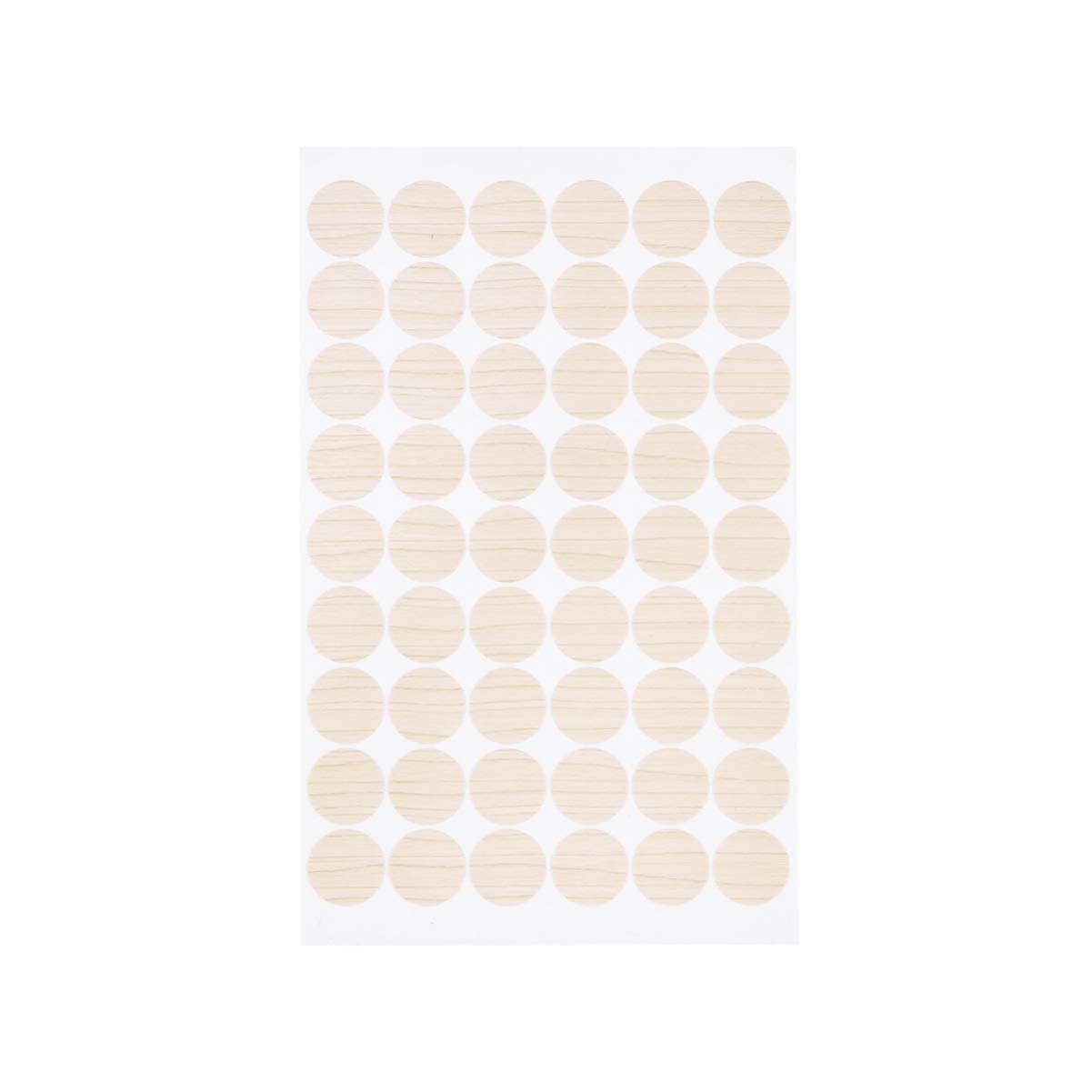 Cabilock Self-Adhesive Screw Hole Decals 54pcs/Sheet Furniture Stickers Decorative Screw Hole Covers