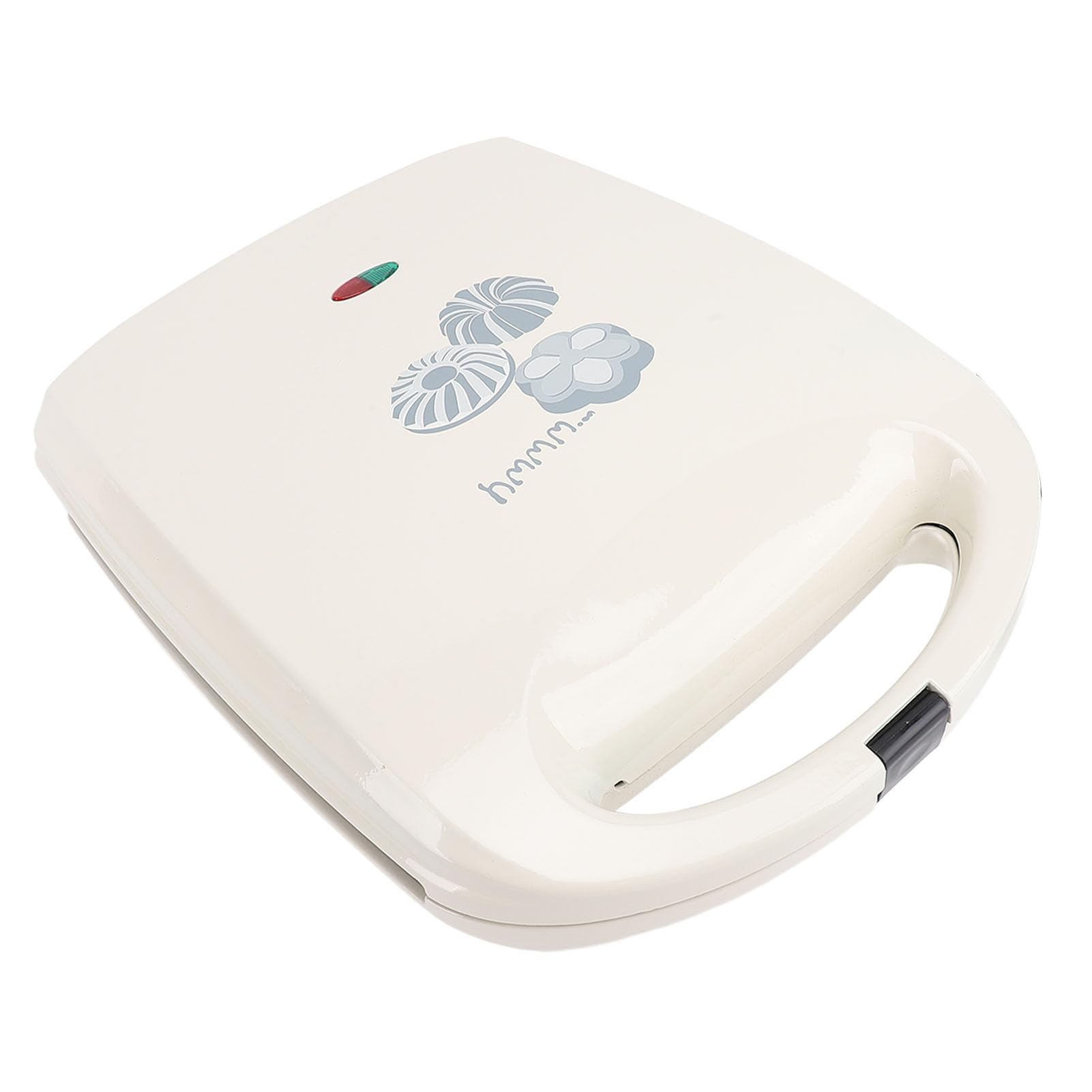 Macchina per Biscotti a 8 Fori, Macchina per Pancake Riscaldante a Doppia Faccia da 1000 W Multiforme, Macchina per Colazione Antiaderente per Biscotti, Torte, Ciambelle, (Spina