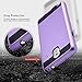 Note 3 Case, Galaxy Note 3 Case, Circlemalls 2-Piece Style Hybrid Shockproof Hard Phone Cover With [Premium Screen Protector] And Stylus Pen For Samsung Galaxy Note 3 (Purple)