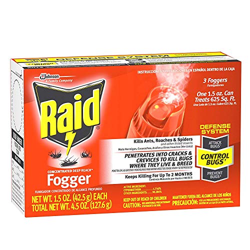 Product Image 2: Raid Concentrated Deep Reach Fogger, 1.5 OZ, 3 CT (Pack – 1)