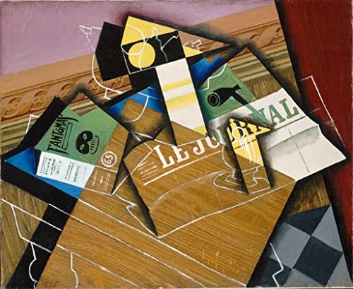 Tableau Fantômes de Juan Gris affiche vintage impression d'art mural salon décoration chambre 60x90