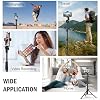 Liphisy 64 Tripod for Cell Phone & Camera, Phone Tripod with Remote and Phone Holder, Sturdy & Stable Height Adjustable Multi-Angle Shot Selfie Stick Tripod for Video Recording