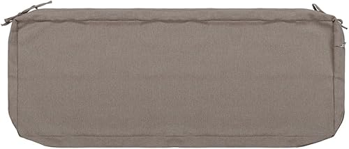 Magpie Fabrics Fundas de cojín para sofá biplaza para banco de patio (solo funda de repuesto, sin relleno), funda de cojín impermeable, resistente a