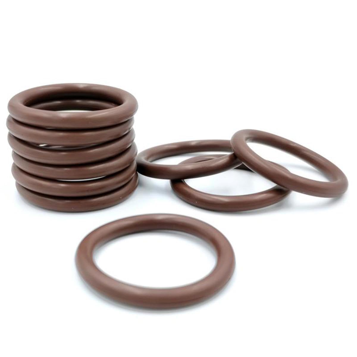 1 szt. Brązowy fluoroelastomer O-ring, 3,1 x 883,8 x 890 mm