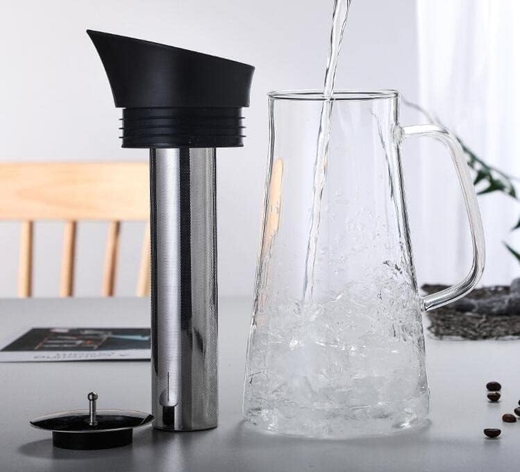 Coffee Press Glass Coffee Maker Coffee Pot Espresso Coffe Machine with Stainless Steel Filter Pot Tea Pot Pots