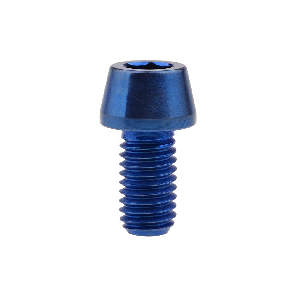 Vis En Titane M8 X 15 Mm Pour Pédalier Vélo – 2 Pièces, Titane Grade 5, Pas 1 Mm - 6