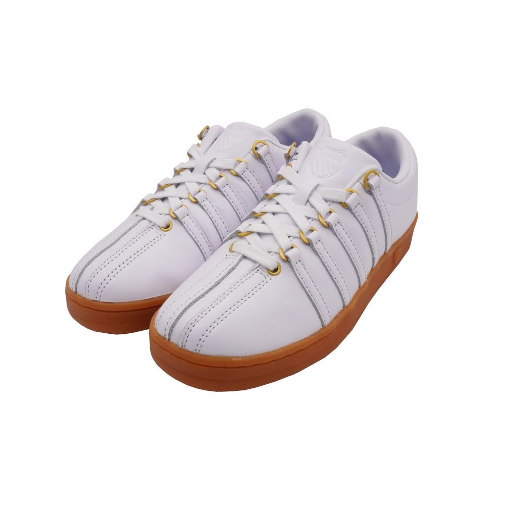 K・SWISS CLASSIC88 ケースイス レザー 定番 クラシック 本革 メンズ ブランド ホワイト×キャメル WH*CM 26.5cm