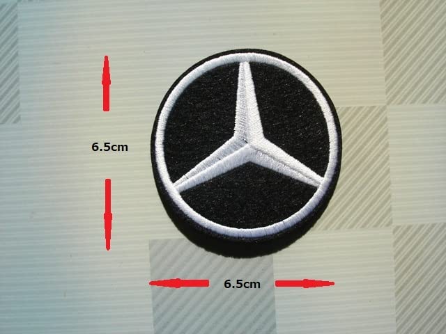 Amazon.co.jp: メルセデスベンツ アイロン 刺繍 ワッペン 3枚セット
