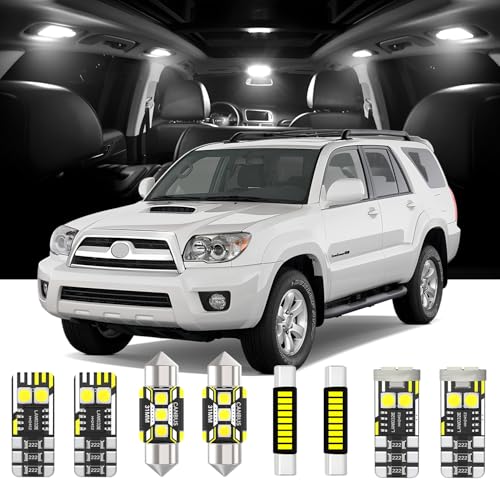 16 luces interiores LED para Toyota 4Runner 2003-2009 miniatura 1
