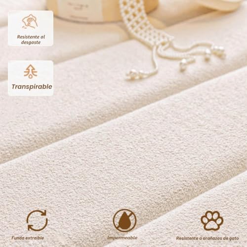Miniatura 3 de Ywamzdz Cojines De Asiento Personalizados Para Ventana De Interior, Cojín Circular De Forro Polar, Impermeable, Antiarañazos, Para Muebles De Interior, Cojines De Banco Personalizados Con Parte