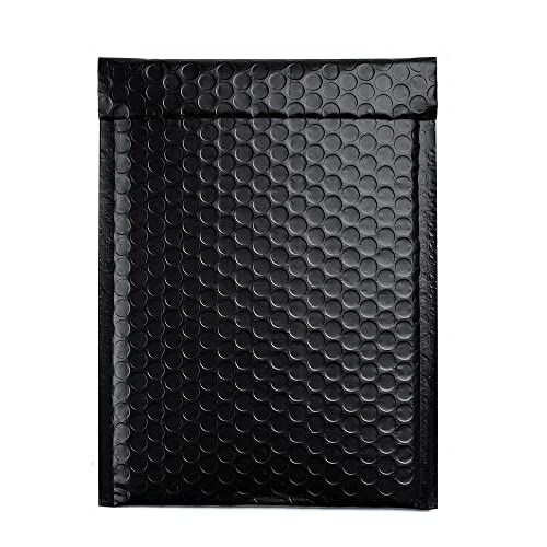 25 29x37cm New Poly Bubble Mailer Black Colour Multi Size Plastic Padded Bag Envelope