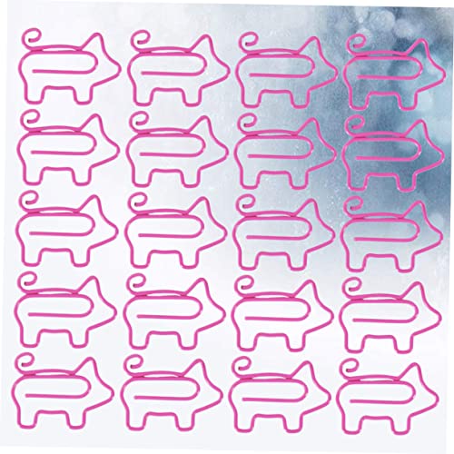 Nusitou 90 Pcs Kids School Supplies Kids Office Supplies Metal Folder Colorful Paper Clip Clips Planner Paper Clips Bookmark Organizer Binder Office Paper Clip Metal Paper Clips Child Pin #TOP4