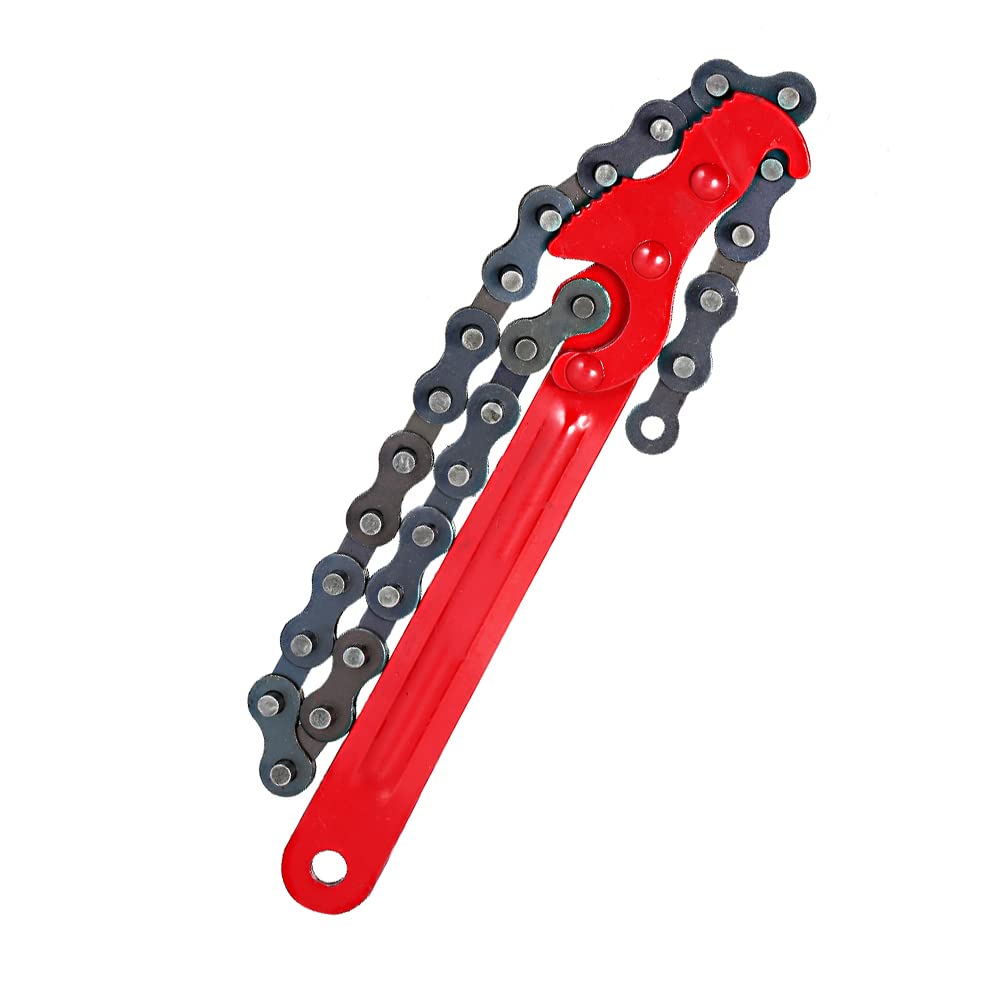 Llaves de Cadena de 9 Pulgadas, Llave de Cadena, Llave de Filtro de Aceite, Llave Ajustable, Llave Universal para reparación de automóviles