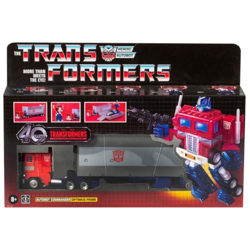 Image of Transformers 6-Inch Retro G1 Optimus Prime Action Figure