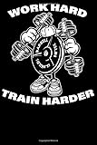  Fitness: Notizbuch DIN A5 Gepunktet / Dotted 120 Seiten Bodybuilder Bodybuilding Training Sport Motivation Gym Workout Diät Squat pumpen Geschenkidee ... Planer Tagebuch Notizheft Notizblock