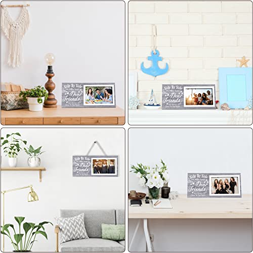 Jetec Friends Picture Frame 4 X 6 Inch Friend Graduation Gifts Class Of 2023 Side By Side Or Miles Apart Friendship Frames Graduation Photo Frames (Deep Grey) #TOP3