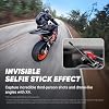 Insta360 X4 Paquete Estándar - Cámara de acción 360 a prueba de agua 8K, video gran angular 4K, efecto de selfie stick invisible, protectores de lente removibles, batería de 135 minutos, edición con IA, estabilización (Renovado) 8