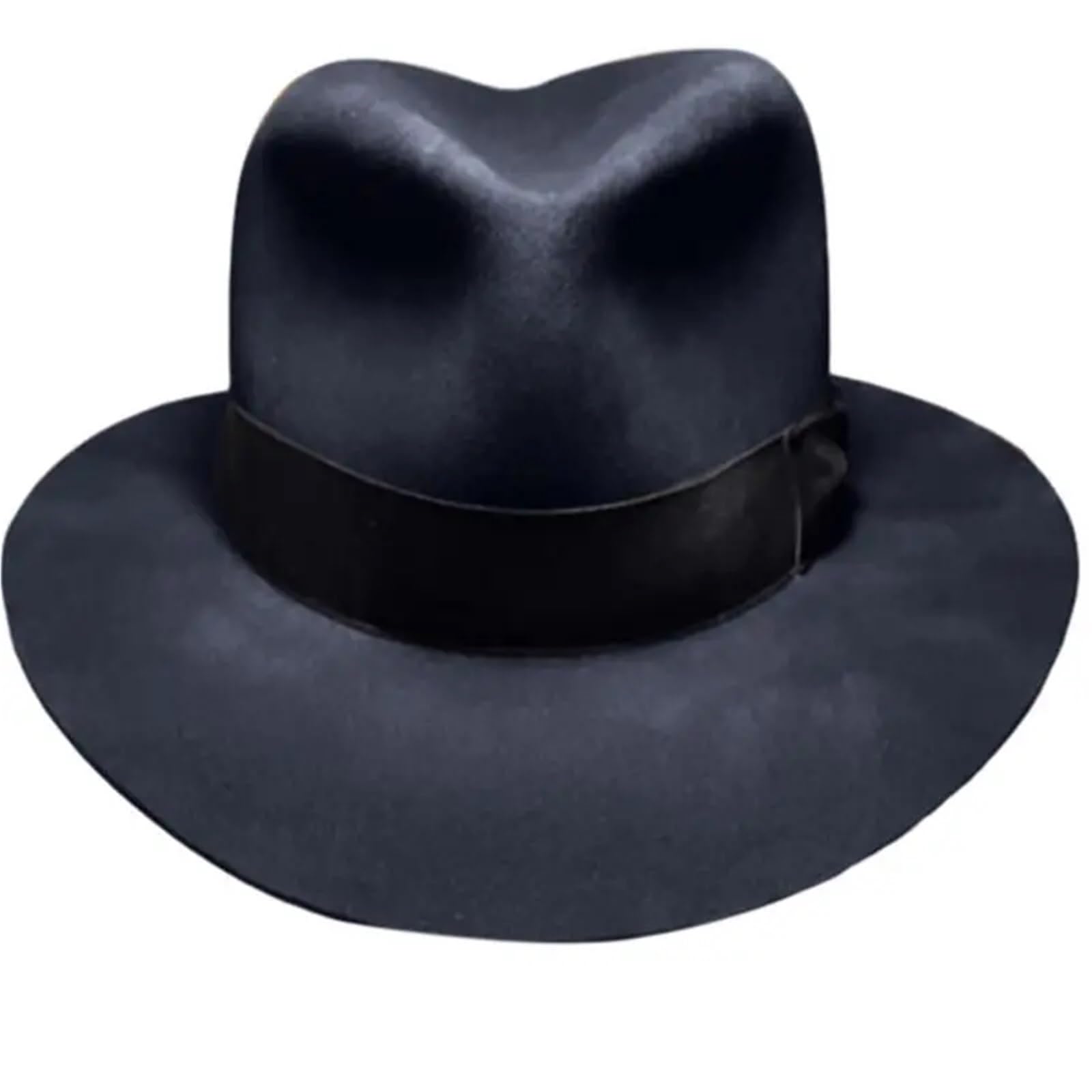 Sombrero de Copa Sombrero de copa con decoración cinturón tejido, sombrero mago, disfraz juego rol, Club vestir para Una Gala