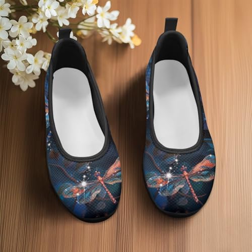 Binienty Ladies Walking Shoes Women Slip On Loafers Casual Nurse Teacher Mom Work Flats Non Slip Memory Foam Sole4