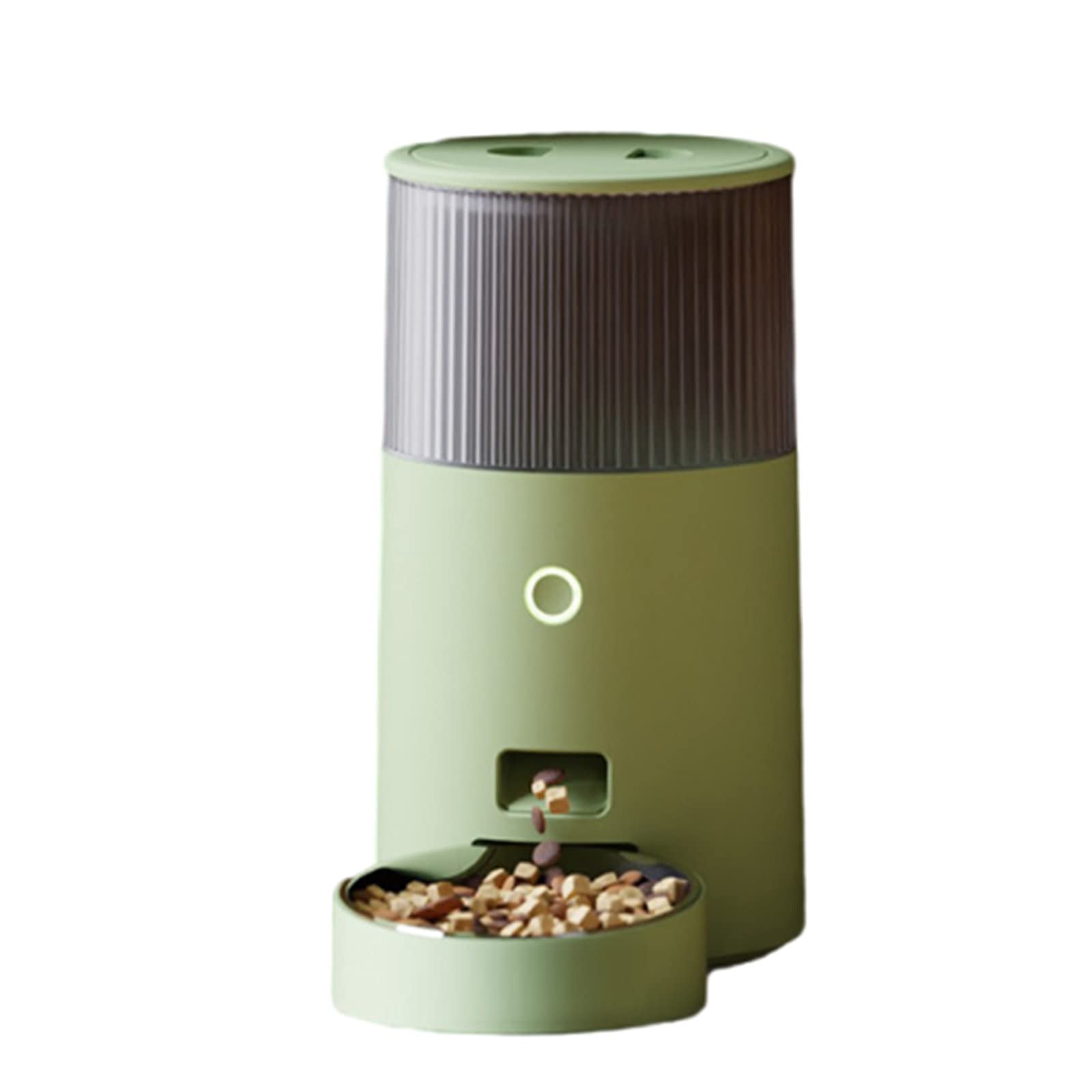 Pet Smart Feeder-Cat automatyczny podajnik karmy dla kotów pomiar czasu ilościowa samoobsługowa maszyna do karmienia psów, 2,5 l,Green