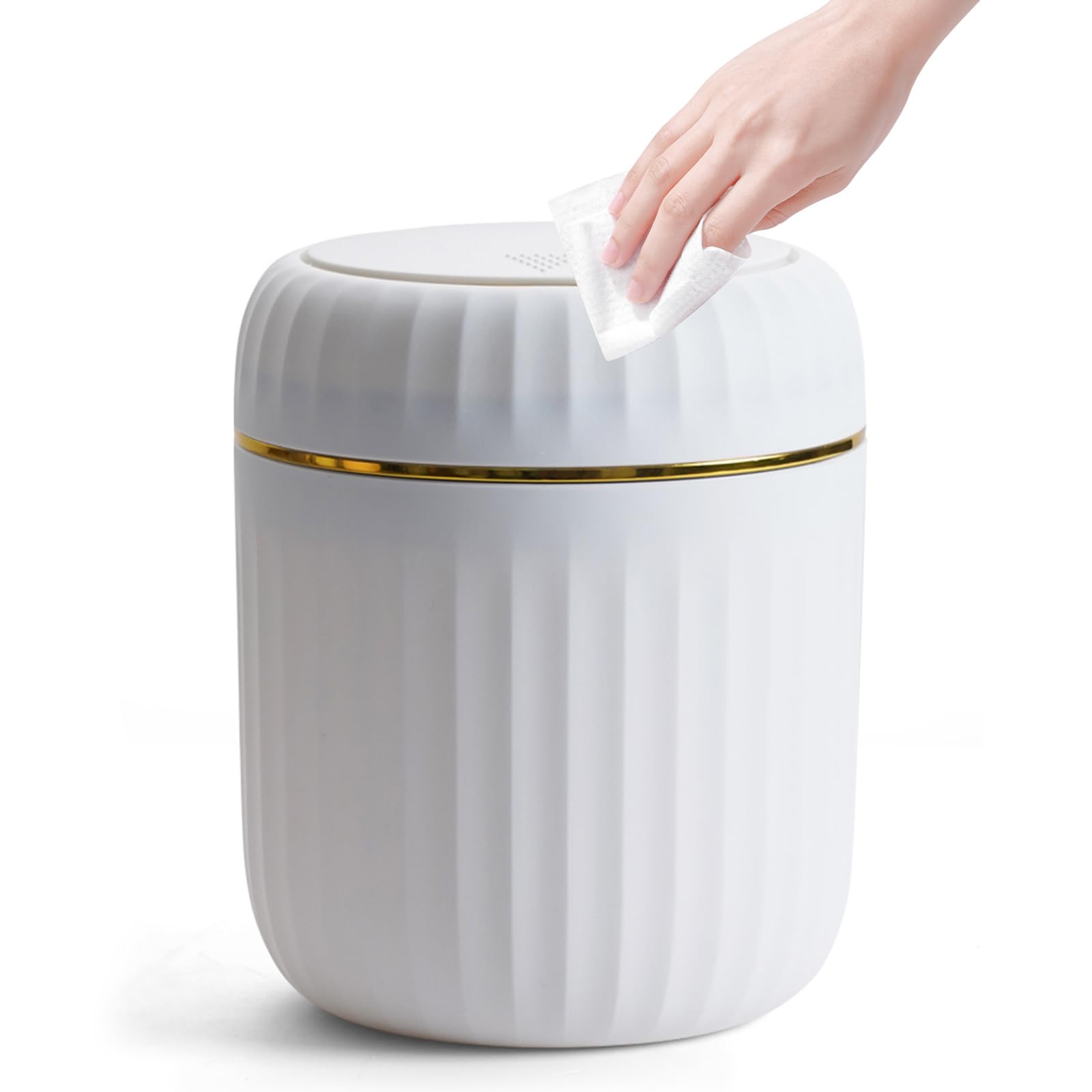 Mini cestino per scrivania con coperchio Cestino per scrivania Piccolo