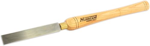 Miniatura 2 de HTT-118, acero de alta velocidad, raspador cuadrado de 1" para torneado de madera