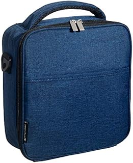 Upper Order Insulated Lunch Bag, Reusable Cool Bag, Larger Storage in Compact Lunch Bag, Lunch Box Adults & Lunch Box Kids, Cool Box for Work, School, or Travel - Insulated Lunch Bag (Midnight Blue)