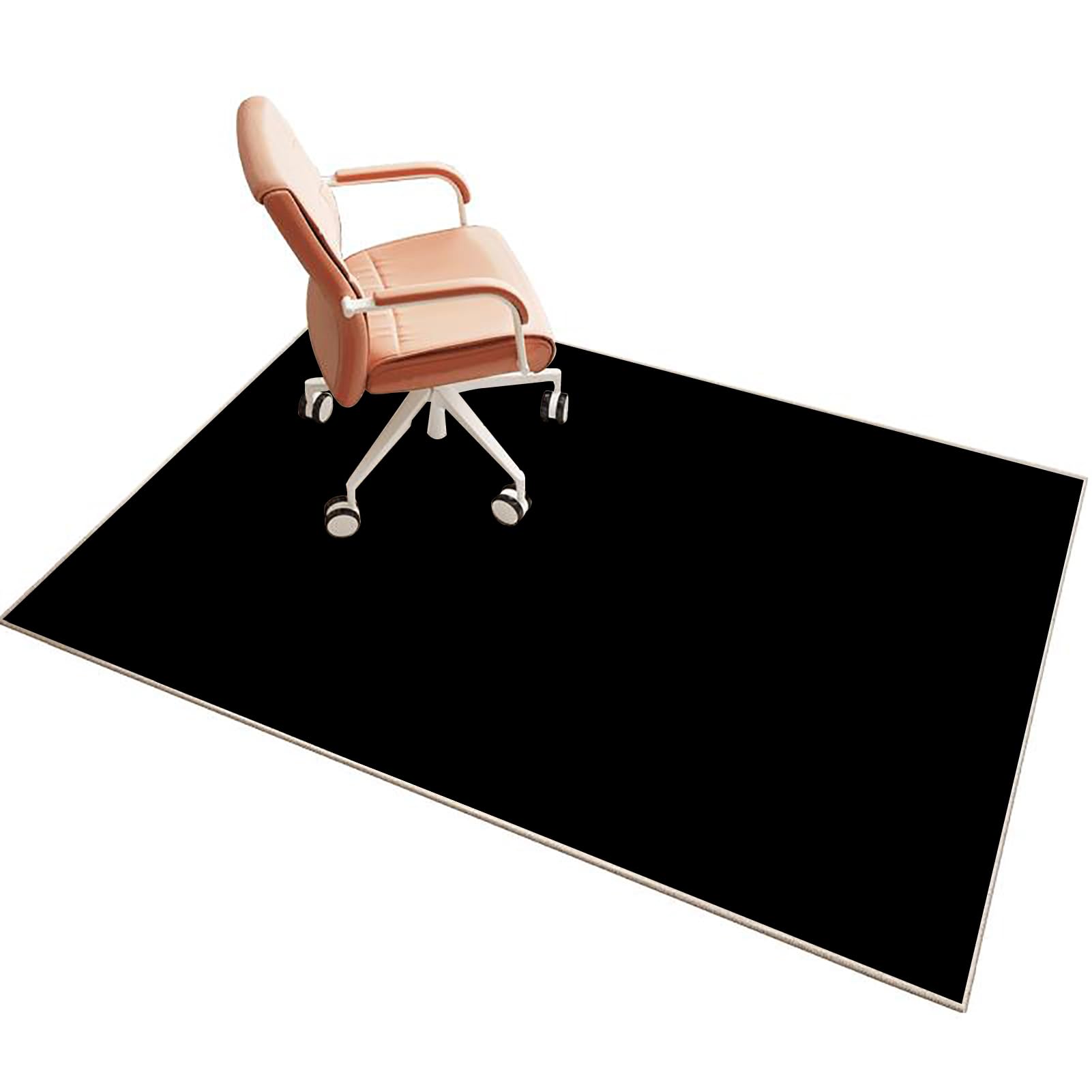 Mata pod krzesło biurowe z twardego drewna, 120 x 170 cm, do gier, na biurko, ochrona trwałej wykładziny podłogowej, antypoślizgowa konstrukcja do podłóg drewnianych i kafelkowych