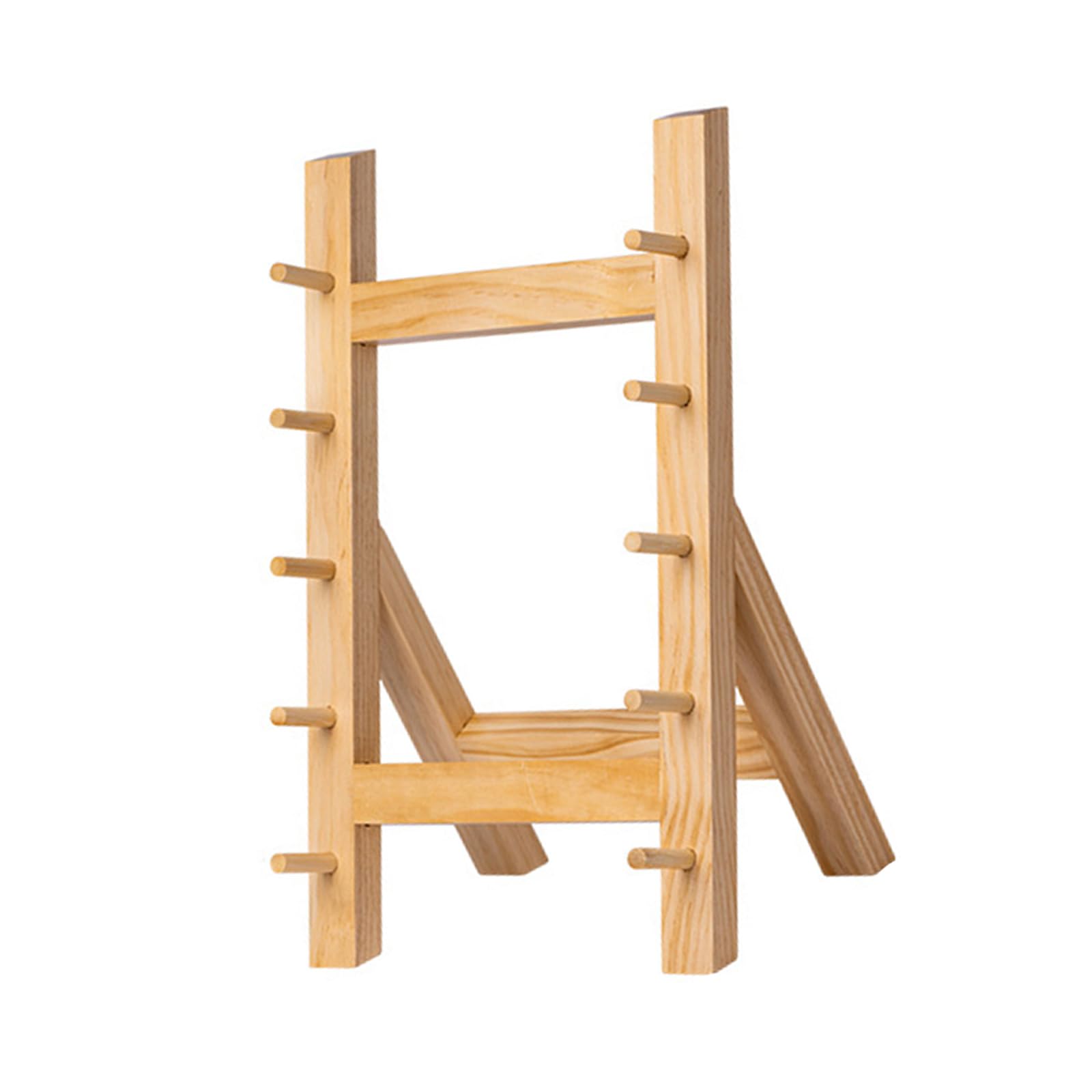 APGLSXY Sturdy Wooden Cutter Display Stand Unique Cutter Storage Rack Display Holders for Neat and Clean Kitchen Countertops Kitchen