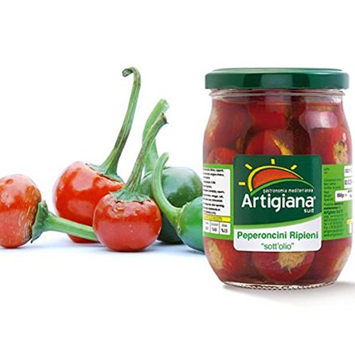 Peperoncini Ripieni | Papacelle - Cartone 6 Pezzi