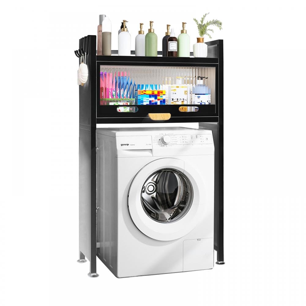 Amazon｜XSONGANG ランドリーラック 洗濯機 3段 ラック