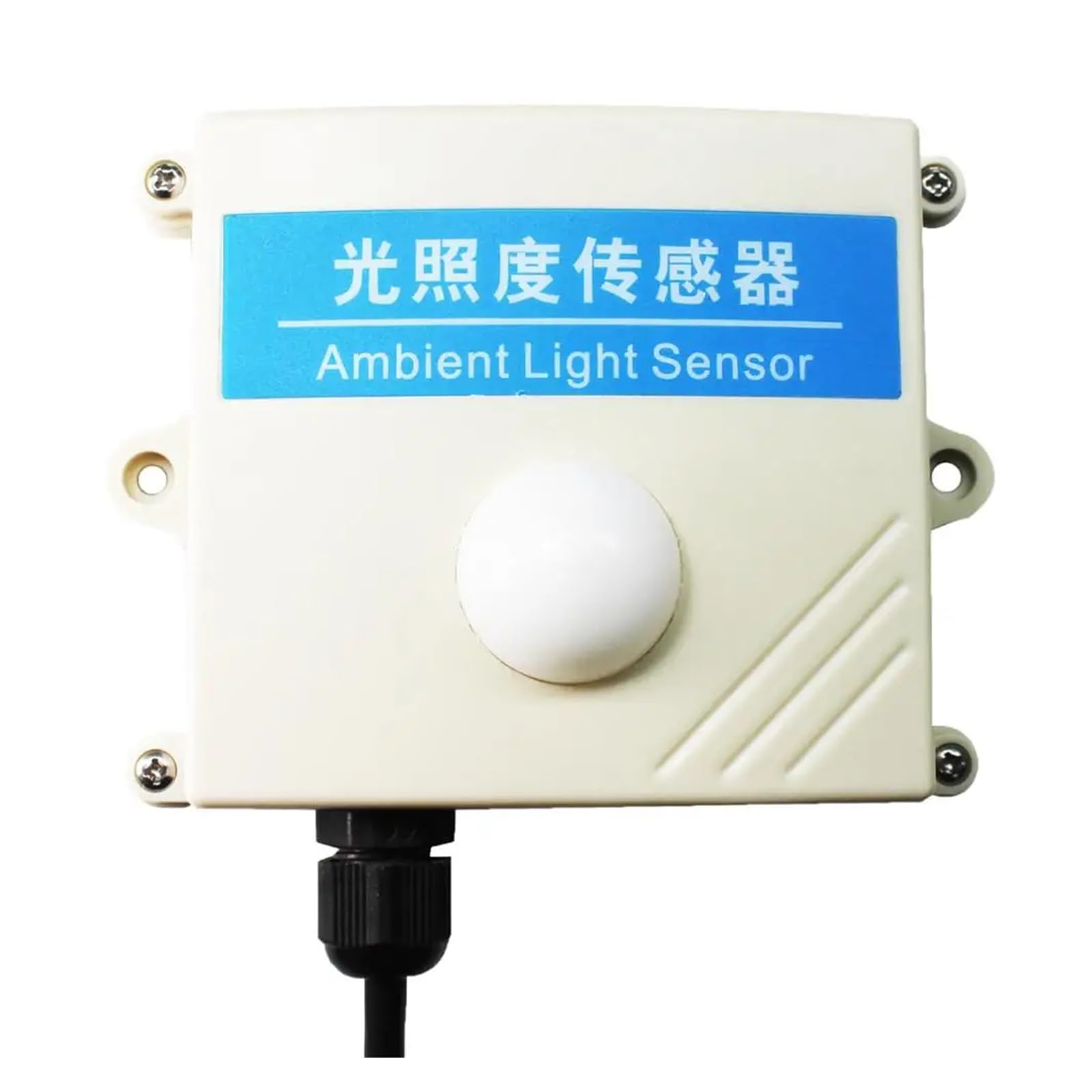 Sensor de iluminancia SM2161B medidor de luz industrial RS485 de alta precisión con protección