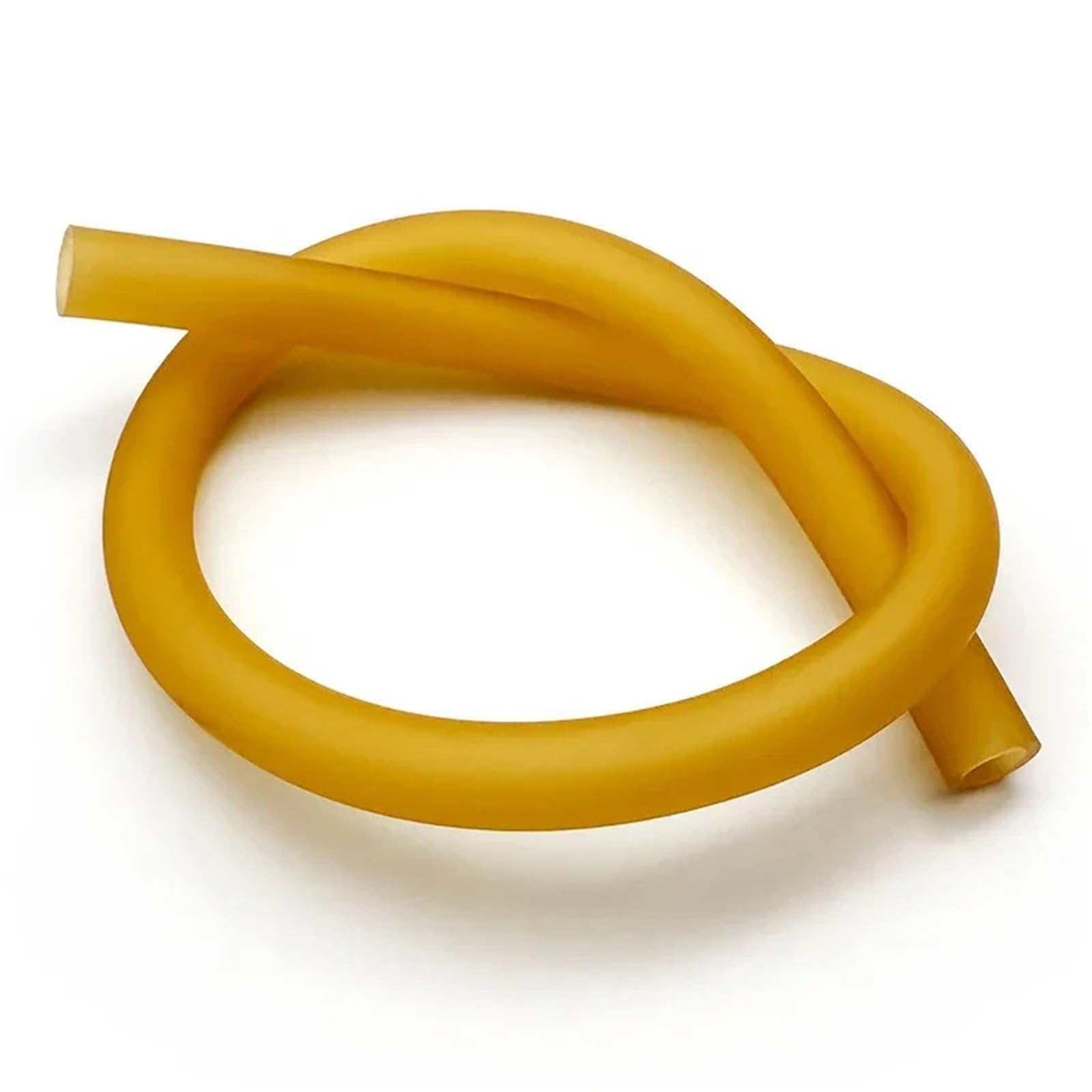 Rubber Tubing 1M/2M/3M Nature Latex Rubber Hoses 1.6~12mm Elastic Surgical Medical Tube DIY Bands Yellow Slingshot Catapult Hose(2M,OD 10xID 5mm)
