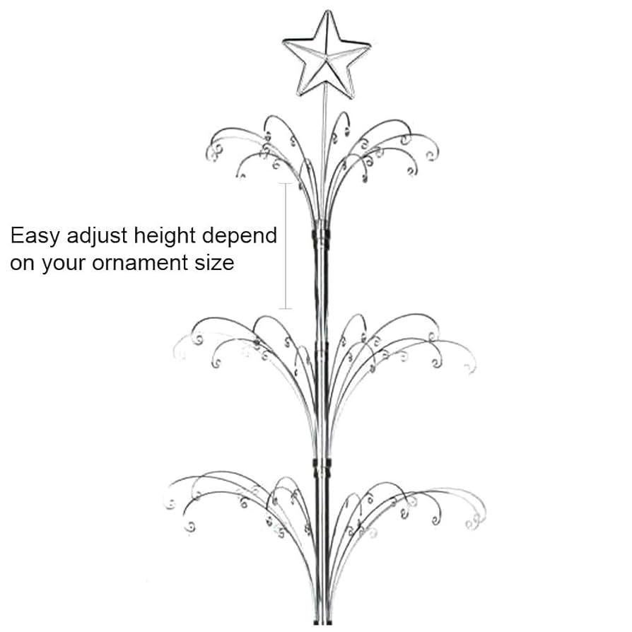 Amazon.co.jp: HOHIYA 74インチ オーナメント ディスプレイ