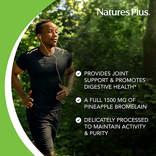 Naturesplus Ultra Bromelain - 60 Tablets - 1500 Mg Of Pineapple Bromelain - Supports Digestive Health, Joint Support & More - 60 Servings #TOP4