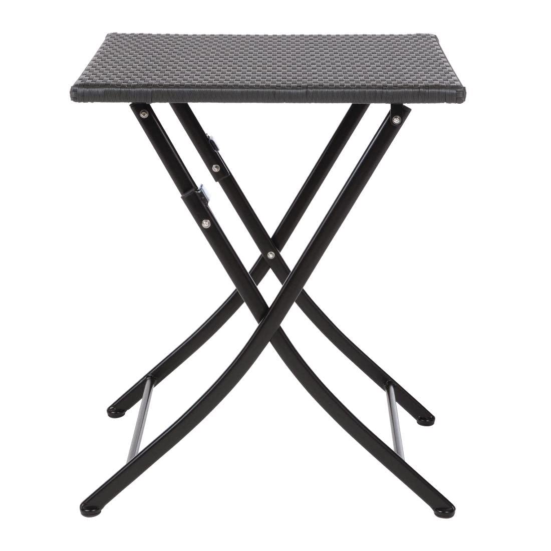 Quadratischer klappbarer Couchtisch aus Stahl, hergestellt in Italien Quadratischer klappbarer Couchtisch aus Stahl, hergestellt in Italien