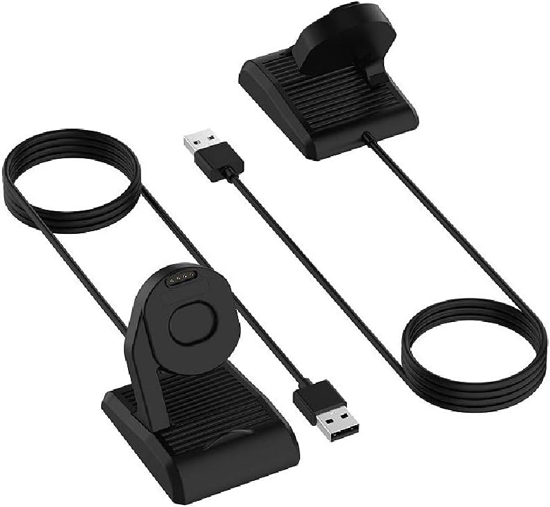 Replacement USB Charger Cable Cradle Smart Watch Charging Dock Station for Suunto 7 Smartwatch Stand Adapter : Cell Phones & Accessories