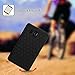 Fintie Silicone Case for Samsung Galaxy Tab A 7.0, [Honey Comb Series] Light Weight [Anti Slip] Shock Proof Cover [Kids Friendly] for Galaxy Tab A 7-inch Tablet 2016 Release (SM-T280/SM-T285), Black
