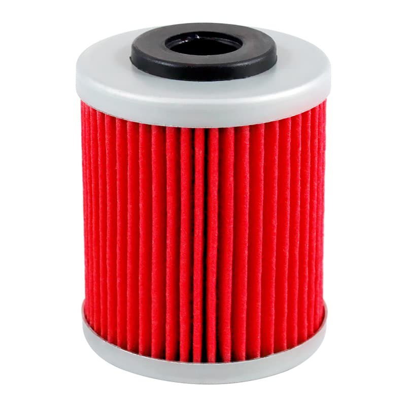 2/4/6 sztuk filtr oleju do motocykla dla SXS SMR 540 560 SC SMS SMC SXC super-moto 625 650 rajd 660 Duke 690 end-duro R 2001-2011 Akcesoria motocyklowe (Color : 6pcs-yellow)