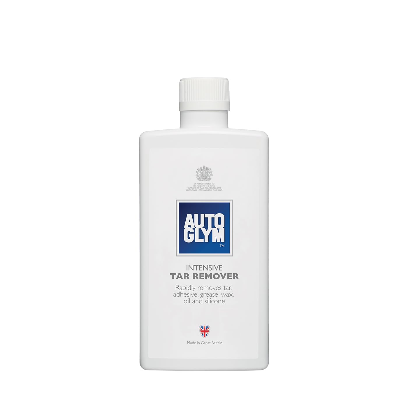 Autoglym Intensive Tar Remover, 500ml - Tar Remover Car Care Cleaner Removes Sticky Substances from Car Paintwork and Surfaces, Including Tar Spots, Glue Residue, Pen Marks, Oil and Fuel Stains