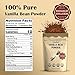 GRELIM Vanilla Bean Powder, 100% Pure Ground Madagascar Vanilla Powder Gluten-Free No Fillers or Additives Great for Baking, Coffee, Smoothies 2.11 Oz (60 g)
